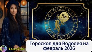 ВОДОЛЕЙ - Гороскоп на февраль 2026