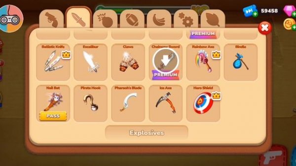 Я скачал мод меню Читы на Kick the buddy