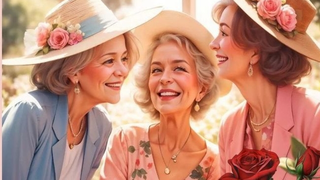 С днём подруги. Красивая музыкальная открытка. смотреть онлайн