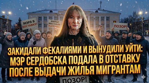 Отставка мэра Сердобска Марины Ермаковой после скандала с мигрантами