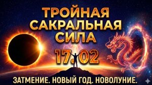 ТРОЙНАЯ САКРАЛЬНАЯ СИЛА 17 ФЕВРАЛЯ РЕШИТ ВСЕ! ЭТО ТОЧКА ОТСЧЕТА!