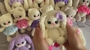 Вязаные игрушки. Большой заказ