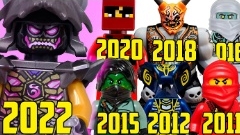 все МиниФигурки LEGO Ниндзяго 2011 по 2022