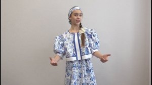 Отрывок из поэмы А.С Пушкина "Руслан и Людмила", Читает: Стаховская Софья, 10 лет