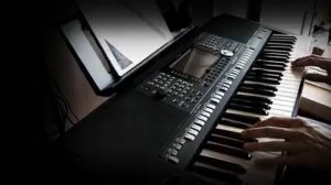 Видео. Незаконченный роман. И. Аллегрова . Исп. На синтезаторе.