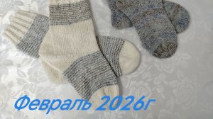 "Носочки с Таней 2026 г" Отчёт февраль