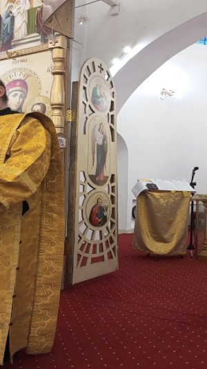 Дорогие братья и сёстры! Божественная служба храм Святой Троицы