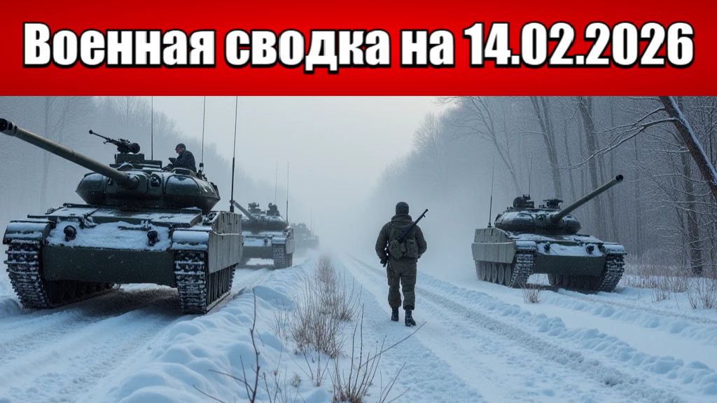 «ВСУ тянут последние резервы на убой в Запорожскую мясорубку!»: Военная сводка на 14.02.2026 смотреть онлайн