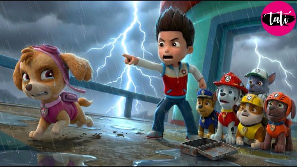 Щенячий патруль и Маршалл. Залипательное видео. Мультфильм для детей и малышей. Анимация 237