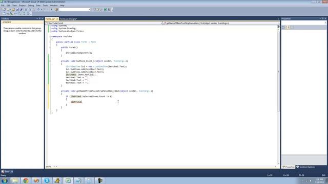 C# Beginners Tutorial - 92 - ListView Control pt 2 смотреть онлайн