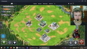 тёмный рыцарь поставил на прокачку рудник и накопил ресурсы на новые здания в тактике войны.5 серия.