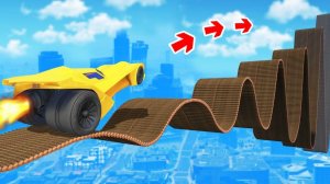 Сможет ли тачка проехать по мосту из бревен в гта 5 ? - эксперимент в gta 5