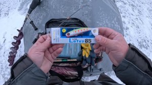 Зимняя рыбалка. Щука на жерлицы.