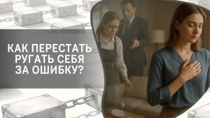 Как перестать ругать себя за ошибку?