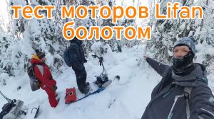 Lifan в болоте