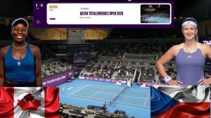 (10) 🇨🇦Виктория Мбоко - (14) 🇨🇿Каролина Мухова