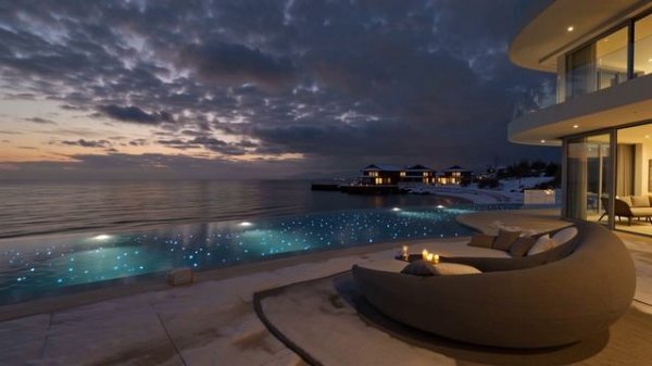 Красивый вид из вилы