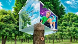 ВЛАД А4 - Построили НЕВИДИМУЮ СЕКРЕТНУЮ КОМНАТУ в ЛЕСУ !