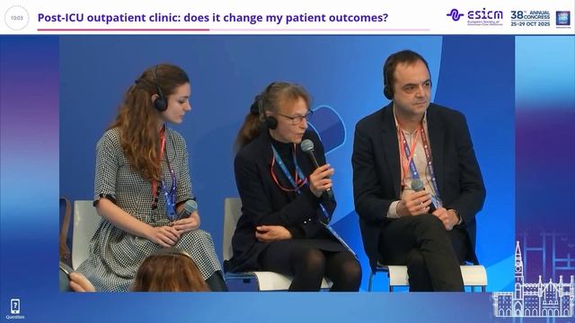 Debate - Post-ICU outpatient clinic Does it change my patient outcomes смотреть онлайн