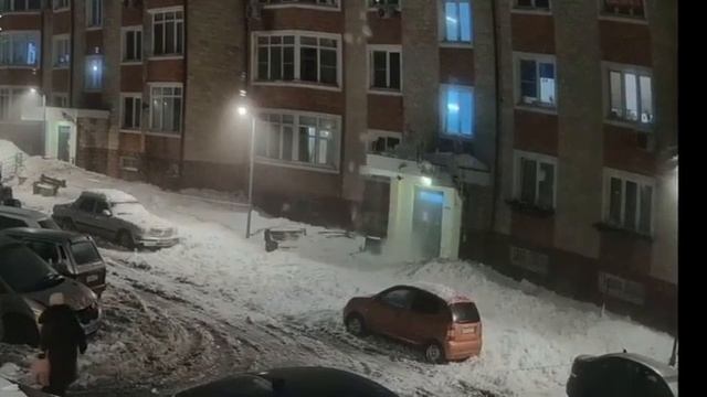 Первомайское - Филимонковский - сход снега