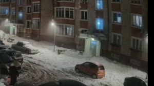 Первомайское - Филимонковский - сход снега