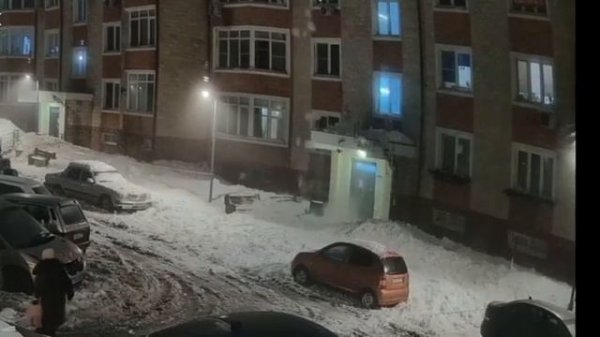 Первомайское - Филимонковский - сход снега