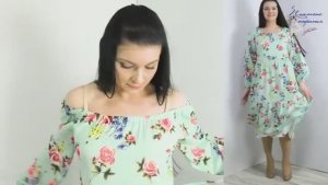 Платье бохо на любую фигуру без выкройки
