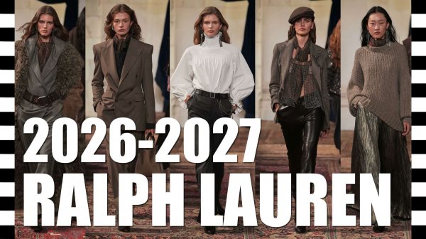 📍 RALPH LAUREN осень-зима 2026-2027 с ДЕТАЛЯМИ крупным планом, коллекция на Неделе моды в Нью Йорке