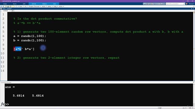 14. Code challenge is the dot product commutative смотреть онлайн