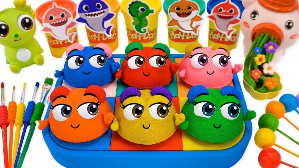 ЛЕПИМ ФИГУРКИ ИЗ ЦВЕТНОГО КИНЕТИЧЕСКОГО ПЕСКА АСМР ВИДЕО МУЛЬТИКИ ДЛЯ ДЕТЕЙ КАНАЛ ИГРАЛКИ-ЗАЛИПАЛКИ