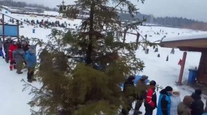 Для наших гостей приготовлен горячий обед.