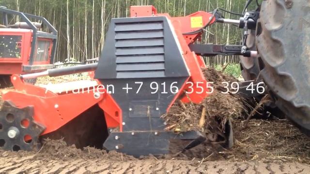 Лунная походка Джексона!!!AHWI RT 400 и Claas Axion 920+AHWI RF 800