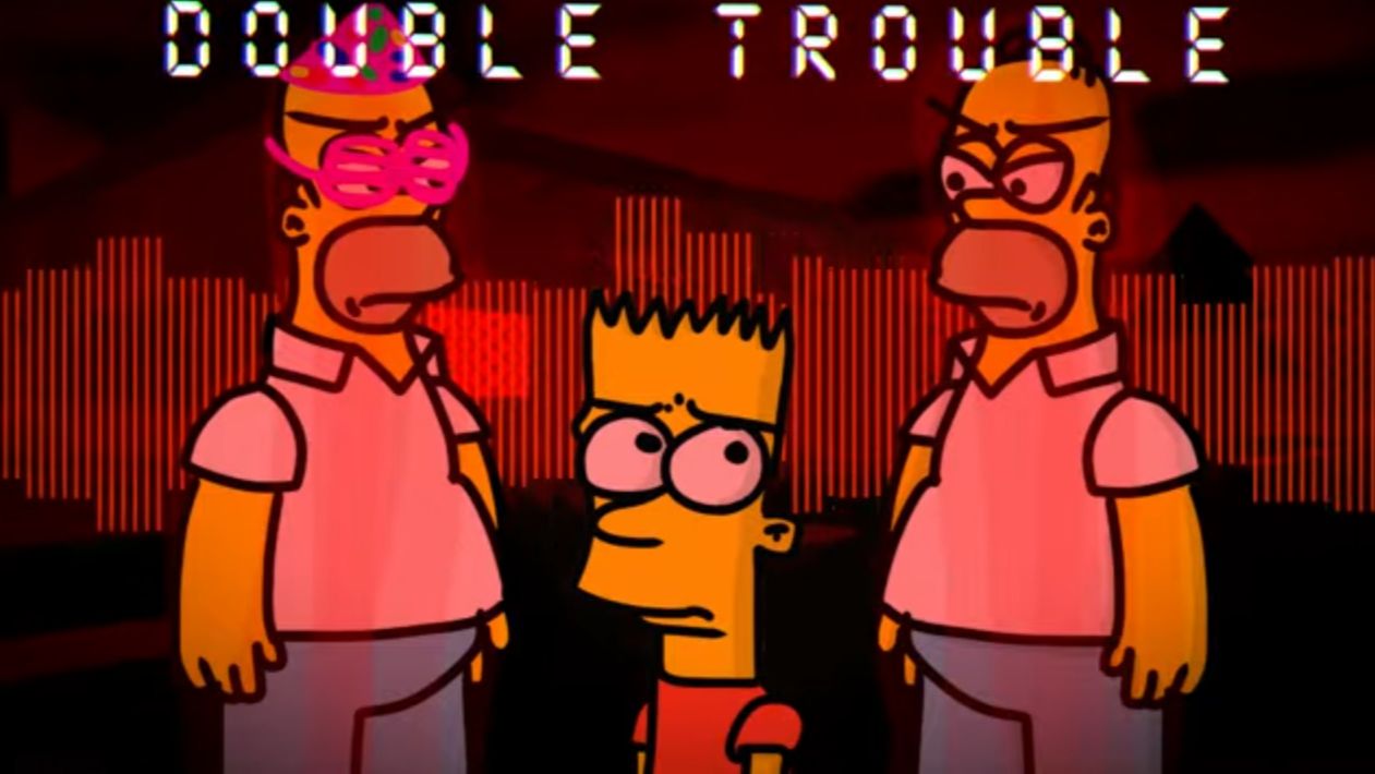 DOUBLE TROUBLE ～ YOU vs HOMER UST (double trouble round theme).