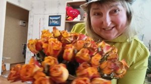 #как приятно получать розы