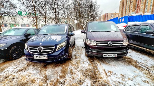 КТО ДЕШЕВЛЕ, УДОБНЕЕ, СЕМЕЙНЕЕ - V class или Multivan?