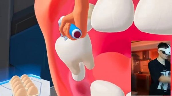 ВОТ ПОЧЕМУ Я ВСЕГДА ЧИЩУ ЗУБЫ СТАЛ СТОМАТОЛОГОМ В VR ШЛЕМЕ Titans Clinic