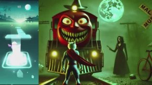 ПАРОВОЗИК ТОМАС, МАКВИН И ДРУЗЬЯ ПРОТИВ ЧУДИЩ! 🆚 МУЛЬТИКИ: звёздный монстр vs паровозик‑герой!