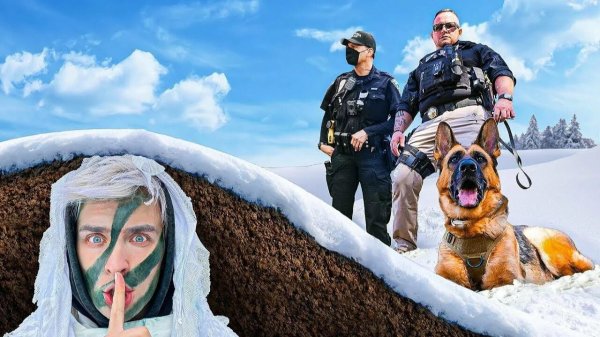 ВЛАД А4 - Прячусь ПОД ЗЕМЛЕЙ от ПОЛИЦИИ !