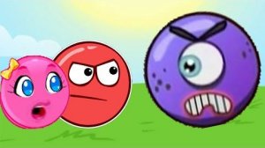 Новый КРАСНЫЙ ШАР, Красныш спасает Соню, мультик игра