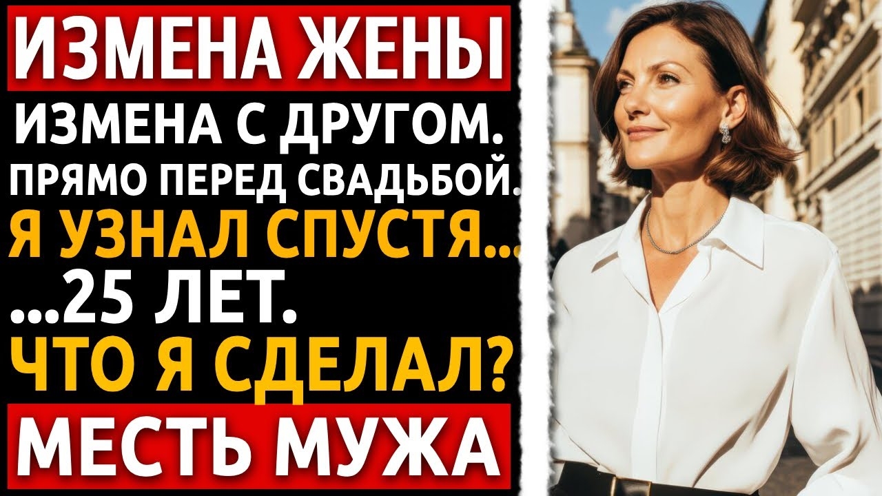 Она изменила накануне свадьбы с моим свидетелем. Что я сделал с ними спустя 25 лет? ШОК! Измена жены смотреть онлайн