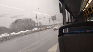 поездка на автобусе МАЗ 206 борт 0017, по маршруту 971к