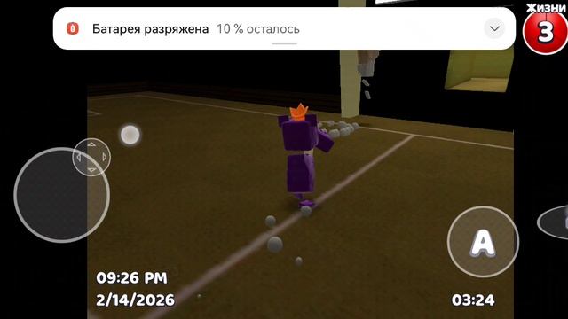 Челендж выжить в закулисий от арины на 1хп