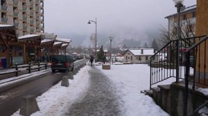 ГОРНЫЙ ШАМОНИ ПОД СНЕГОМ ✨ Прогулка в зимней сказке