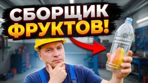 Гениальный лайфхак для сада: Делаем сборщик фруктов из бутылки за 5 минут!