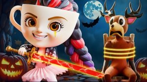 Балерина Капучина ищет пропавшего оленя на Хеллоуин. Герои Брайнрот