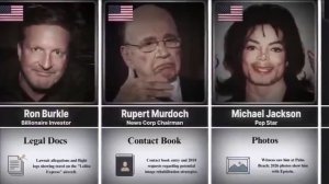 В архивах Эпштейна объемом 3 000 000 страниц содержится 100 имен...