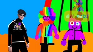 FNF song мир Никиди давайте в ран! :3