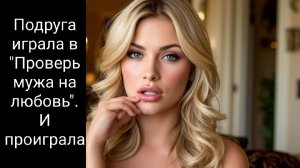 История из жизни. Подруга играла в "Проверь мужа на любовь" и проиграла