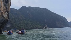 Скрытый рай. Тайные лагуны Тайланда. Заплыв  на каное в провинции Пханг Нга.