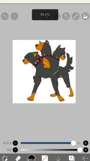 арт на конкурс Кенди